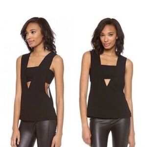 T By Alexander Wang Low V Bandeau Top